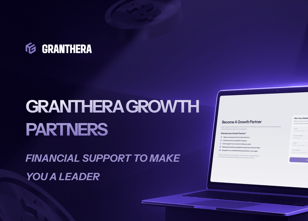 Granthera Growth Partner — Financial Support to Help You Become a Leader
 