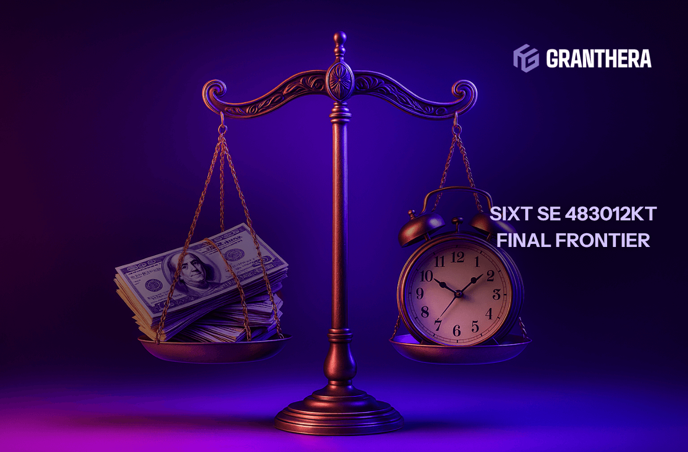 The “Sixt SE 483012KT — Final Frontier” Program Enters Its Final Stage