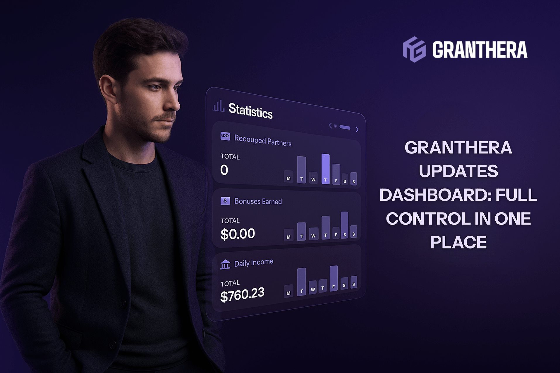Granthera Updates Dashboard: Full Control in One Place